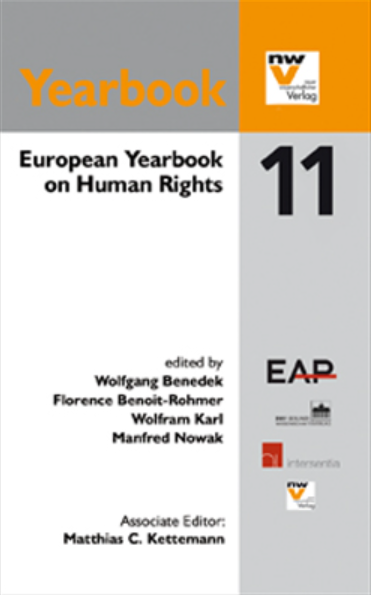 European Yearbook of Human Rights 2011