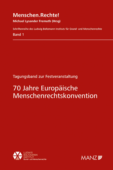 70 Jahre europäische Menschenrechtskonvention