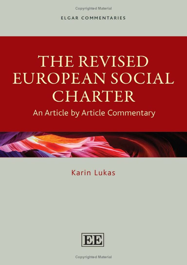 The Revised European Social Charter