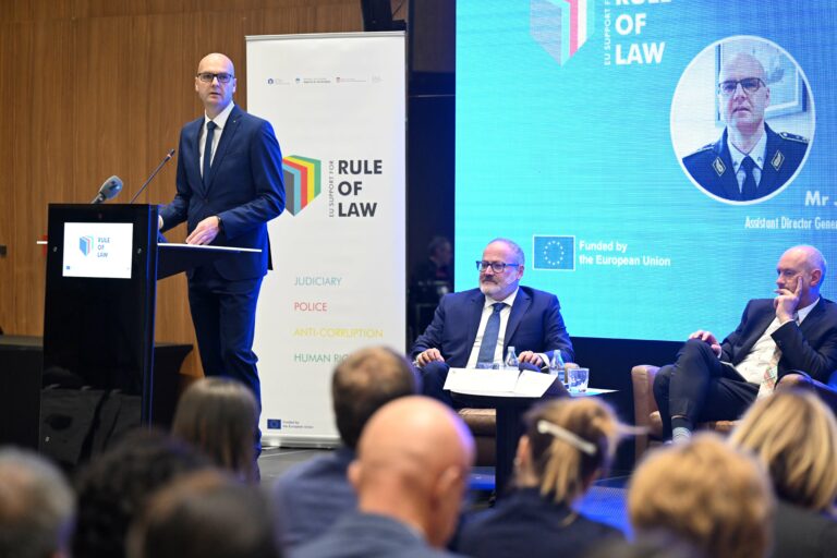 Kick-off EU Support for Rule of Law Jože Senica