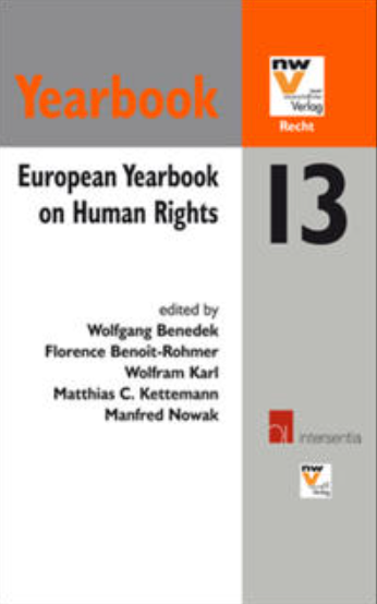 European Yearbook on Human Rights 2013